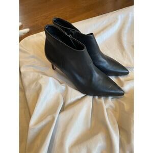 Veronica Beard Black Ankle Boots